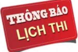 Kế hoạch kiểm tra hoc kỳ 1 năm học  ..