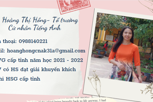 GIỚI THIỆU VỀ TỔ ANH - TIN – GIÁO DỤC KINH TẾ VÀ PHÁP LUẬT