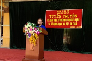 TUYÊN TRUYỀN KĨ NĂNG ỨNG XỬ TRÊN MÔI TRƯỜNG MẠNG VÀ SỬ DỤNG MẠNG XÃ HỘI AN TOÀN