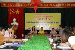 HỘI THẢO SINH HOẠT CHUYÊN MÔN LIÊN TRƯỜNG THPT ĐÌNH LẬP- PT DTNT THCS &amp; THPT HUYỆN ĐÌNH LẬP-  TRUNG TÂM GDNN GDTX ĐÌNH LẬP