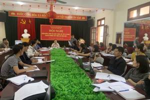 HỘI NGHỊ KIỂM ĐIỂM, ĐÁNH GIÁ CHẤT LƯỢNG TẬP THỂ, CÁ NHÂN CHI BỘ TRƯỜNG THPT HUYỆN ĐÌNH LẬP NĂM 2023