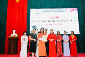 HỘI THI GIAO VIÊN CHỦ NHIỆM LỚP GIỎI CẤP TRƯỜNG NĂM HỌC 2023-2024