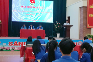 ĐẠI HỘI ĐẠI BIỂU ĐOÀN TNCS HỒ CHÍ MINH TRƯỜNG THPT ĐÌNH LẬP NHIỆM KỲ 2024- 2025